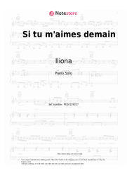 undefined Iliona - Si tu m'aimes demain