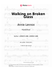 undefined Annie Lennox - Walking on Broken Glass