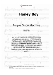 undefined Purple Disco Machine, Benjamin Ingrosso, Nile Rodgers, Shenseea - Honey Boy