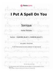 undefined Sonique - I Put A Spell On You