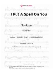 undefined Sonique - I Put A Spell On You