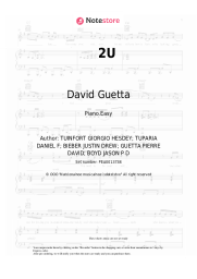 undefined David Guetta, Justin Bieber - 2U