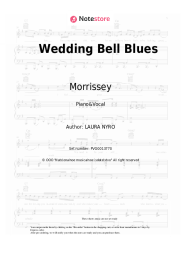 undefined Morrissey - Wedding Bell Blues