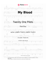 undefined Twenty One Pilots - My Blood