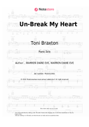 undefined Toni Braxton - Un-Break My Heart