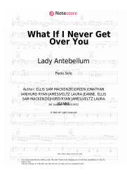 undefined Lady Antebellum - What If I Never Get Over You