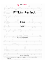 undefined P!nk - F**kin' Perfect