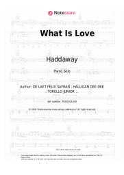 undefined Haddaway - What Is Love