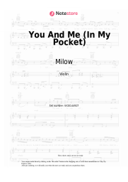 undefined Milow - You And Me (In My Pocket)