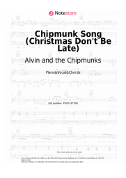 undefined Alvin and the Chipmunks - Chipmunk Song (Christmas Don't Be Late)