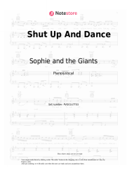 undefined Sophie and the Giants - Shut Up And Dance