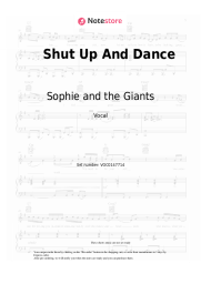 undefined Sophie and the Giants - Shut Up And Dance