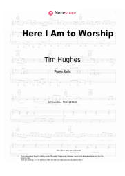 undefined Tim Hughes - Here I Am to Worship