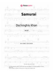 undefined Dschinghis Khan - Samurai