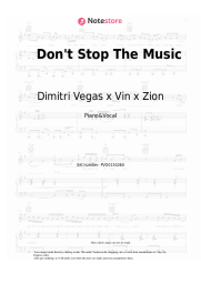 undefined Dimitri Vegas x Vin x Zion - Don't Stop The Music