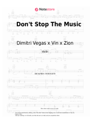 undefined Dimitri Vegas x Vin x Zion - Don't Stop The Music