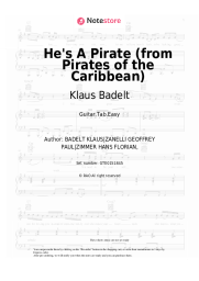 undefined Klaus Badelt - He's A Pirate (from Pirates of the Caribbean)