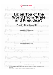 Sheet music, chords Dario Marianelli - Liz on Top of the World (from 'Pride and Prejudice')