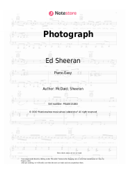 undefined Ed Sheeran - Photograph