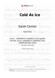 undefined Sarah Connor - Cold As Ice