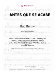 undefined Bad Bunny - ANTES QUE SE ACABE