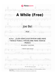 undefined Joe Bel - A While (Free)