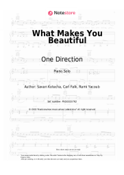 undefined One Direction - What Makes You Beautiful