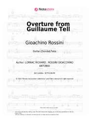 Sheet music, chords Gioachino Rossini - Overture from Guillaume Tell