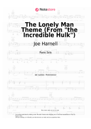 undefined Joe Harnell - The Lonely Man Theme (From the Incredible Hulk)