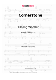 Sheet music, chords Hillsong Worship - Cornerstone