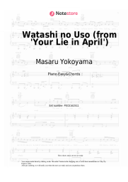 undefined Masaru Yokoyama - Watashi no Uso (from 'Your Lie in April')