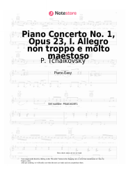 undefined P. Tchaikovsky - Piano Concerto No. 1, Opus 23, I. Allegro non troppo e molto maestoso