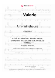 undefined Amy Winehouse - Valerie