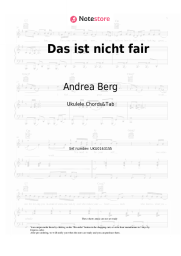 undefined Andrea Berg - Das ist nicht fair