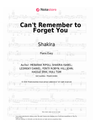 undefined Shakira, Rihanna - Can't Remember to Forget You