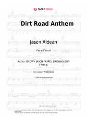 undefined Jason Aldean - Dirt Road Anthem