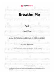 undefined Sia - Breathe Me
