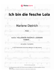 undefined Marlene Dietrich - Ich bin die fesche Lola (from 'The Blue Angel')