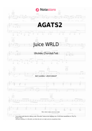 Sheet music, chords Juice WRLD, Nicki Minaj - AGATS2