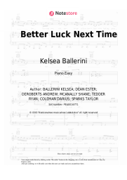undefined Kelsea Ballerini - Better Luck Next Time