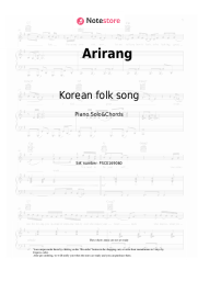 undefined Korean folk song - Arirang