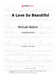undefined Michael Bolton - A Love So Beautiful
