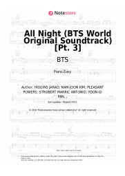 undefined BTS, Juice WRLD - All Night (BTS World Original Soundtrack) [Pt. 3]