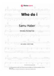 undefined Samu Haber - Who do i