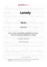 undefined Akon - Lonely