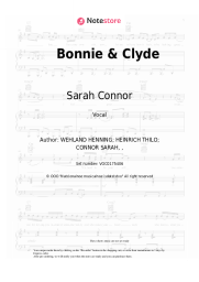 undefined Sarah Connor, Henning Wehland - Bonnie & Clyde