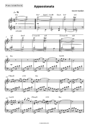 Sheet music, chords Secret Garden - Appassionata