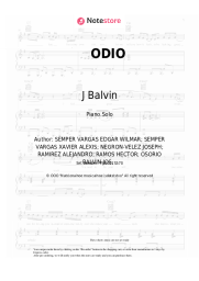 undefined J Balvin, Bad Bunny - ODIO