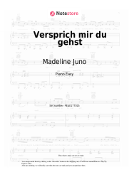 undefined Madeline Juno, 1986zig - Versprich mir du gehst