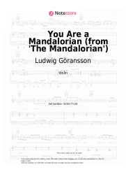 Sheet music, chords Ludwig Göransson - You Are a Mandalorian (from 'The Mandalorian')